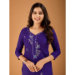 Picture of Classy Cotton Purple Kurtis & Tunic