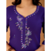 Picture of Classy Cotton Purple Kurtis & Tunic