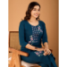 Picture of Lovely Cotton Midnight Blue Kurtis & Tunic
