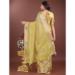 Picture of Elegant Organza Burly Wood Saree