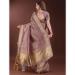 Picture of Elegant Organza Dim Gray Saree