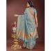 Picture of Fascinating Organza Slate Grey Saree