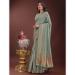 Picture of Fascinating Organza Dim Gray Saree