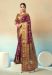 Picture of Graceful Georgette Brown Saree