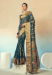 Picture of Beauteous Georgette Navy Blue Saree