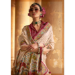 Picture of Elegant Silk Pale Golden Rod Saree