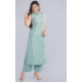 Picture of Magnificent Cotton Cadet Blue Kurtis & Tunic