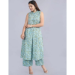 Picture of Magnificent Cotton Cadet Blue Kurtis & Tunic