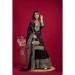 Picture of Well Formed Chiffon Black Readymade Salwar Kameez