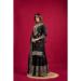 Picture of Well Formed Chiffon Black Readymade Salwar Kameez