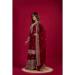 Picture of Superb Chiffon Maroon Readymade Salwar Kameez
