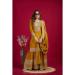 Picture of Chiffon Dark Golden Rod Readymade Salwar Kameez