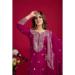 Picture of Chiffon Medium Violet Red Readymade Salwar Kameez