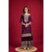 Picture of Taking Chiffon Brown Readymade Salwar Kameez
