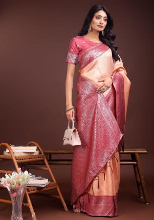 Picture of Bewitching Silk Antique White Saree