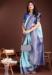 Picture of Lovely Silk Light Blue Saree