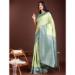 Picture of Alluring Silk Dark Olive Green Saree
