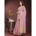 Picture of Pleasing Organza Plum Saree