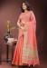 Picture of Magnificent Organza Light Coral Saree
