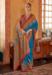Picture of Elegant Silk Teal Saree