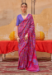 Picture of Grand Silk Fire Brick Saree