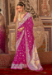 Picture of Grand Silk Plum Saree