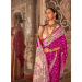 Picture of Grand Silk Plum Saree