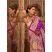Picture of Nice Silk Dark Magenta Saree