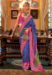 Picture of Admirable Silk Dark Slate Blue Saree