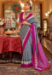 Picture of Bewitching Silk Grey Saree