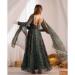 Picture of Chiffon Medium Sea Green Readymade Salwar Kameez