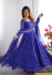 Picture of Chiffon Midnight Blue Readymade Salwar Kameez