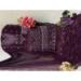 Picture of Grand Georgette Purple Straight Cut Salwar Kameez