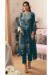 Picture of Georgette Midnight Blue Straight Cut Salwar Kameez