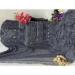 Picture of Georgette Dark Slate Grey Straight Cut Salwar Kameez