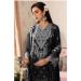 Picture of Elegant Georgette Black Straight Cut Salwar Kameez