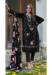 Picture of Pretty Georgette Black Straight Cut Salwar Kameez