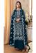 Picture of Georgette Navy Blue Straight Cut Salwar Kameez