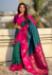 Picture of Shapely Silk Sea Green Saree