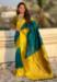 Picture of Classy Silk Teal Saree