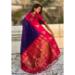 Picture of Comely Silk Midnight Blue Saree