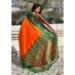 Picture of Appealing Silk Dark Orange Saree