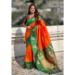 Picture of Appealing Silk Dark Orange Saree