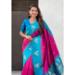 Picture of Comely Silk Deep Pink Saree