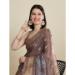 Picture of Magnificent Cotton Plum Saree
