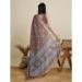 Picture of Magnificent Cotton Plum Saree