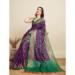 Picture of Enticing Silk Purple Saree