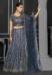 Picture of Admirable Net Dim Gray Lehenga Choli