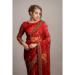 Picture of Grand Georgette Dark Red Saree