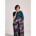 Picture of Stunning Georgette Midnight Blue Saree